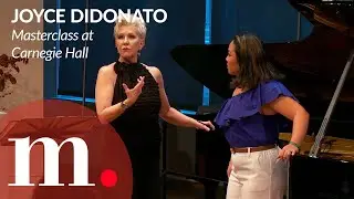 Joyce DiDonato's 2024 masterclass at Carnegie Hall (Day I) Michelle Mariposa