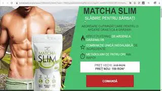 Matcha Slim - Romania - Dietary Supplement