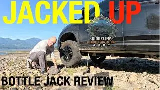 The best car jack solution!  Reviewing the Tall Boy off road bottle jack.