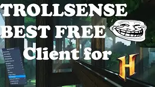 CHEATING Hard on HYPIXEL with a FREE Client *TrollSense*