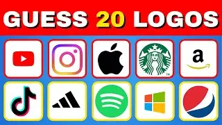 Guess The Logo in 5 Seconds I 20 Famous Logos I Logo Quiz Challenge 2026