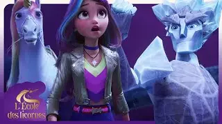Monstre de cristal et maître de la magie de glace | L'école des Licornes 🦄❄️