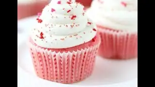 Pink Velvet Cupcakes