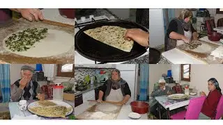 Ispanaklı gözleme ekmek  tarifi Şadiye anne yemekleri