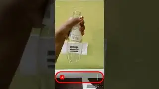 WATER REFRACTION EXPERIMENT 🔍➡🔎VERA LEVEL 🔥#SHORTS#Tamil Kids Sharvarshu