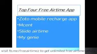 Android apps for free airtime