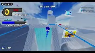 Rblx Sonic engine test zone speedrun