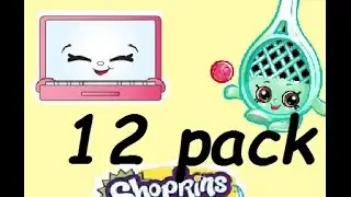 Shopkins season5 12 pack LilWoodzees food truck+Twosies