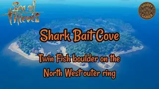 Twin Fish Boulder On The North West Outer Ring - Sharkbait Cove - Sea Of Thieves Riddle Solution