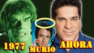 ASÍ VIVE LOU FERRIGNO  HULK DE 1977 ''EL HOMBRE INCREÍBLE'' Y HOMENAJE A BILL BIXBI