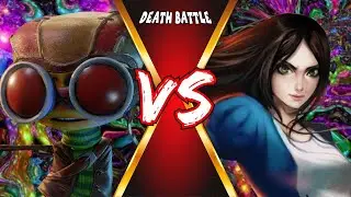 Razputin Aquato VS Alice Liddell (Psychonauts VS Alice Madness) | DEATH BATTLE_FAN MADE