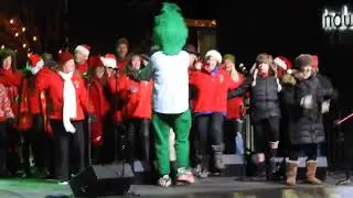 Red Bank Town Lighting event with Holiday Express Band, November 28, 2025