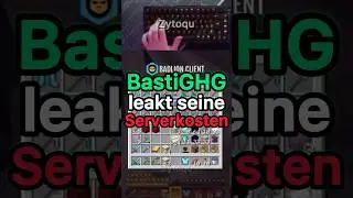 So viel bezahlt BastiGHG f&uuml;r seine Server! Was ist eure Meinung dazu? #shorts #trending