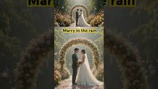 marry in the rain #love wedding song #foreverstartsnow #romanticmusic #loveintherain