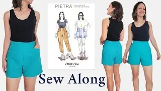Closet Core Pietra Shorts | Easy Linen Shorts Sewing Tutorial