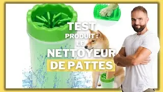 TEST PRODUIT POUR CHIEN : le nettoyeur de pattes pour chien !