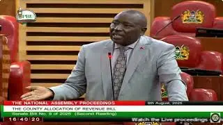 Reduce County recurrent expenditure -Hon.Dr.Makali Mulu,CBS, MP.
