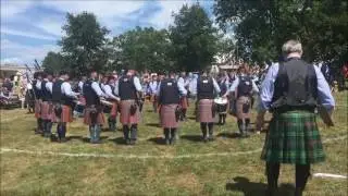 Great Lakes Pipe Band MSR at Maxville 2016