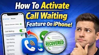 How To Activate Call Waiting Feature On iPhone!