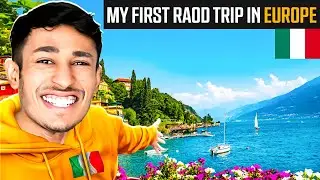 My First Raod trip in Europe | Trieste To Como | Fm Zeeshan