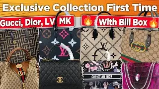 Luxury & Celebrity Bags || Branded Bags with Bill 😍 1300/- Starting || Dior,Gucci,MK,LV,Coach