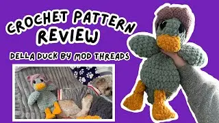 Crochet Pattern Review DELLA The DUCK by Mod Threads, Sharing My Thoughts On This Popular Popular!