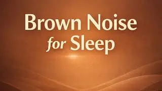 Brown Noise That Knocks You Out Fast | Insomnia Relief | Black Screen (3 Minutes)