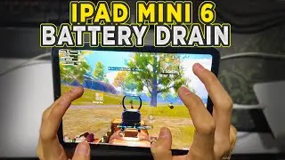 iPad Mini 6 PUBG Test HANDCAM | Battery Drain Challenge