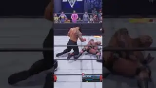 Roman Reigns hit spear to  randy ortan and he&rsquo;s dead now 🔥🔥🔥 #wwe2k24 #wwe