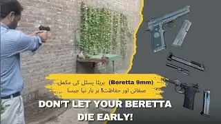Beretta M9 Pistol Care: Clean it right 🔫