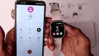 How To Bluetooth Calling Smartwatch H11 Ultra