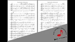 Sing, Sing, Sing - [Clarinet Quartet] - Sheet Music