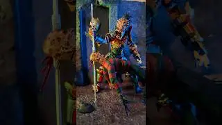 NECA Ultimate Samurai Predator pose session! #predator #neca #display #scifi #horror #actionfigures