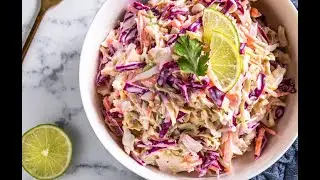 Tequila Lime Cole Slaw