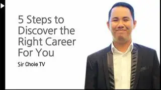 5 Steps to Discover the Right Career For You | Work Immersion 101