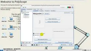 Universal Robots URSim Tutorial4 movep