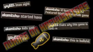 NUKING on some more Hackusators! | Krunker