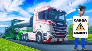 TRANSPORTANDO a MAIOR CARGA do Truckers of Europe 3!
