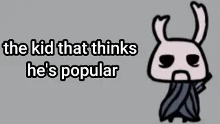 School Stereotypes but its Hollow Knight Characters