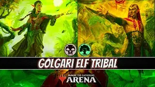 💀🌳GOLGARI ELF TRIBAL🧝&zwj;♂️USING LEGNDARY ELVES FROM AFTERMATH | MTG Arena | Standard | Ranked Gameplay