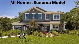 Model Home Tour: MI Homes: Sonoma Model Sanford, FL $647,990