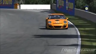 iRacing Porsche RUF rt12r bumpy ride