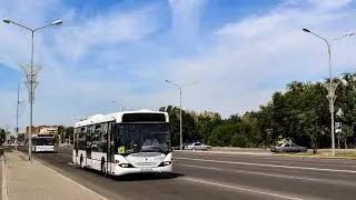 поездка на автобусе Scania OmniLink|31 маршрут|