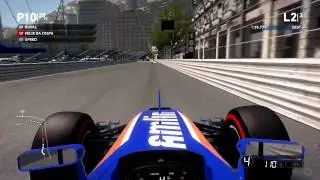 F1 2014 Game - Formula E Mod, Monaco Gameplay!