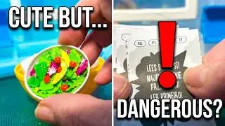 Grandparent review of the make it mini verse food toys series 3 #resin #makeitminiverse #crafts 
