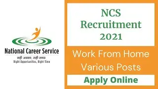 NCS Registration Work from Home Jobs 2022 Apply Online 90,000+ Post