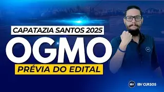 URGENTE: EDITAL OGMO SANTOS SAINDO | R$7.000 + 600 VAGAS!!