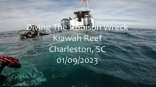 Scuba Diving the Robison Wreck on the Kiawah Reef