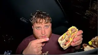 Кемпинг для дальнобойщиков | Wagyu Crunchwrap Supreme под дождём