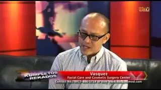 Dr. Vasquez on RHTV about Nose Lift 2/4